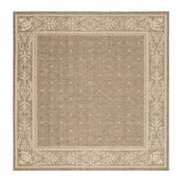 Safavieh Courtyard Collection Oakley Oriental Indoor/Outdoor Square Area Rug