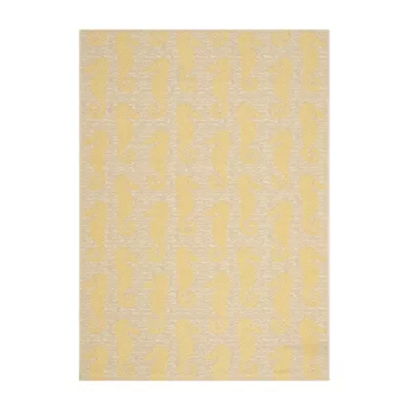 Safavieh Courtyard Collection Tris Animal Indoor/Outdoor Area Rug