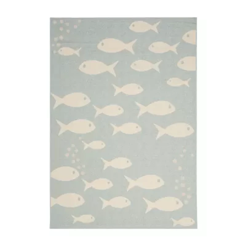 Safavieh Courtyard Collection Virginia Geometric Indoor/Outdoor Area Rug