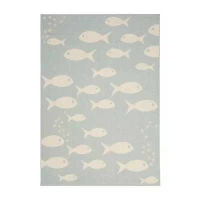 Safavieh Courtyard Collection Virginia Geometric Indoor/Outdoor Area Rug