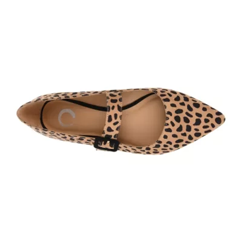 Journee Collection Karissa Womens Round Closed Toe Ballet Flats