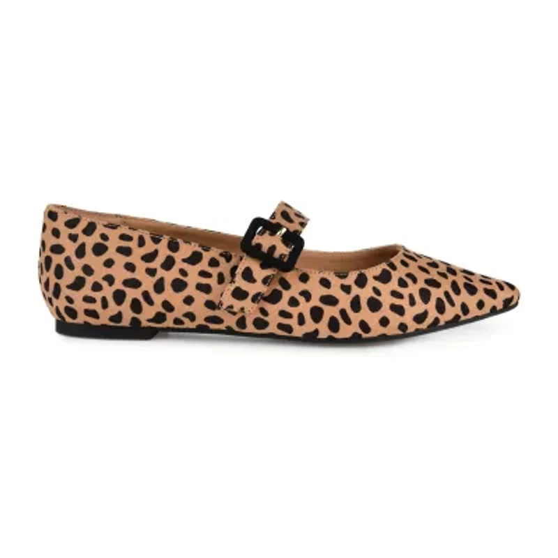 Journee Collection Karissa Womens Round Closed Toe Ballet Flats