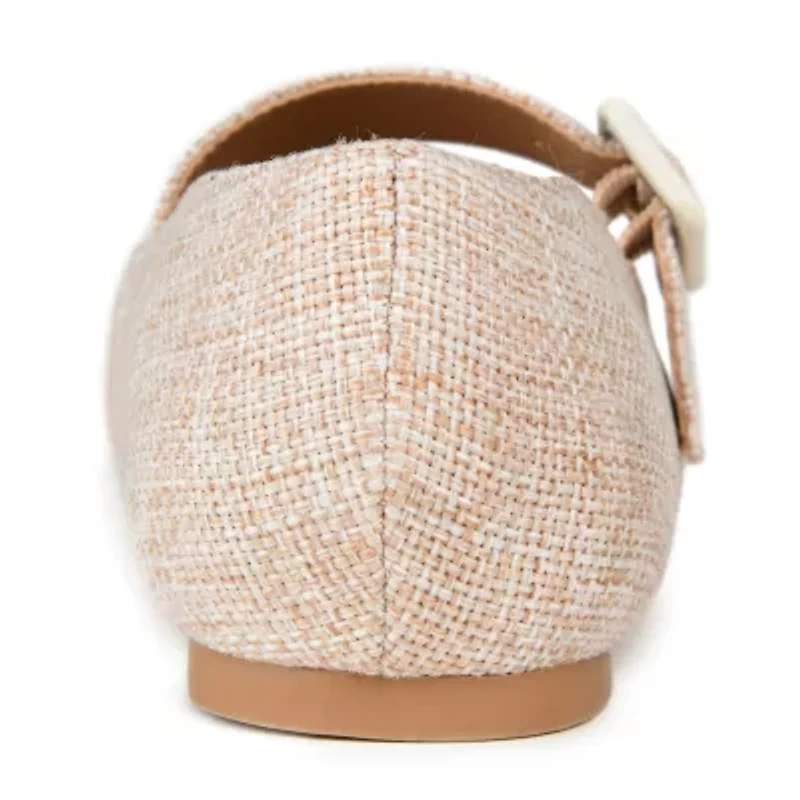 Journee Collection Karissa Womens Round Closed Toe Ballet Flats