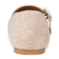 Journee Collection Karissa Womens Round Closed Toe Ballet Flats