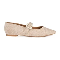 Journee Collection Karissa Womens Round Closed Toe Ballet Flats
