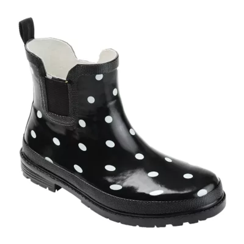 Journee Collection Womens Tekoa Block Heel Rain Boots