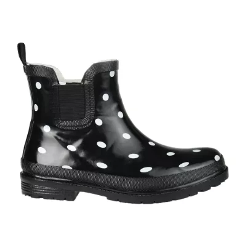 Journee Collection Womens Tekoa Block Heel Rain Boots