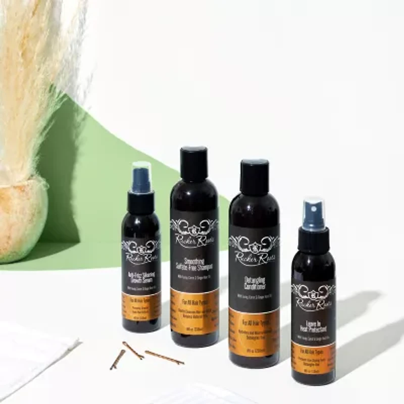 Rucker Roots 4 Step Natural Smoothing System Value Set 24 oz.