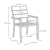 Gallant Patio Dining Chair-Set of 2