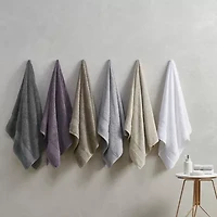 Madison Park Signature Luce 100% Egyptian Cotton 6-pc. Solid Bath Towel Set