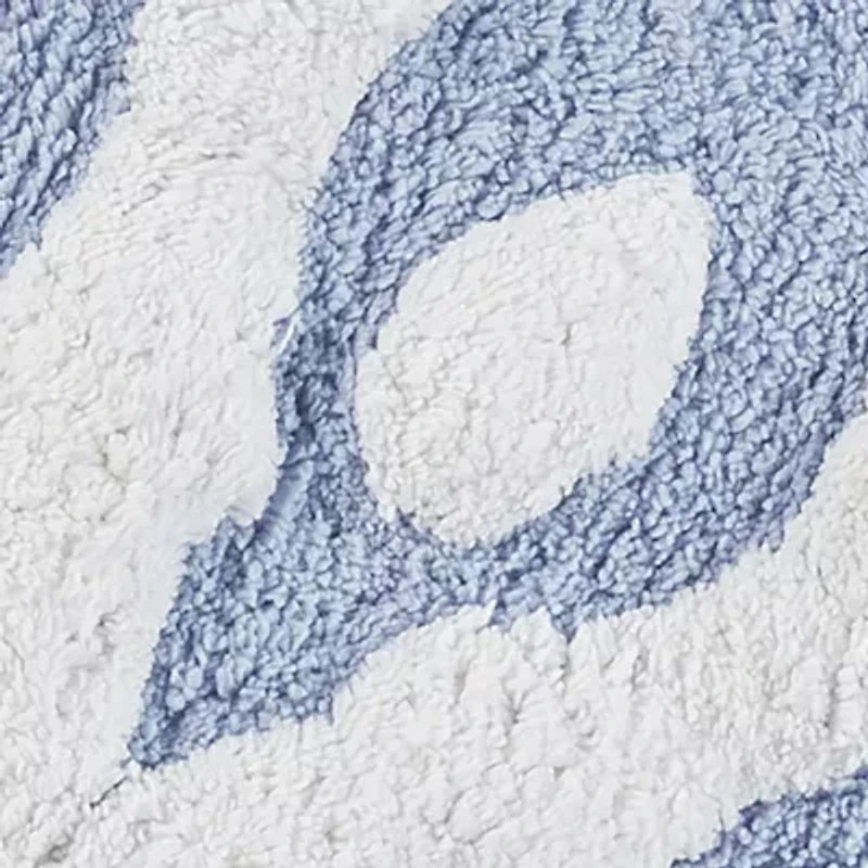 Madison Park Marrakesh Medallion Cotton Tufted Rug