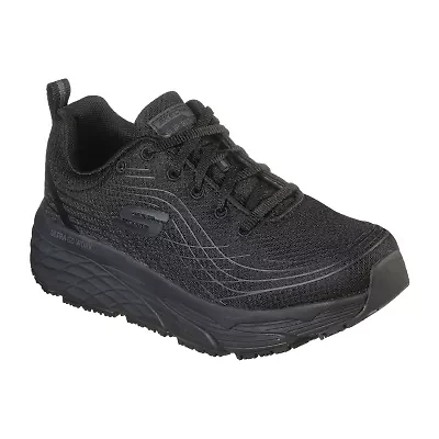 Skechers Max Cushioning Elite Slip Resistant Womens Round Work Shoes