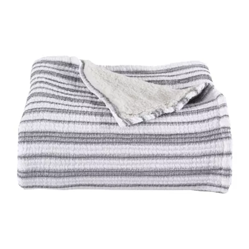 Queen Street Crystal Cove Reversible Midweight Throw