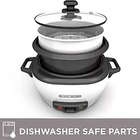 Black+Decker™ 6-Cup Traditional Rice Cooker