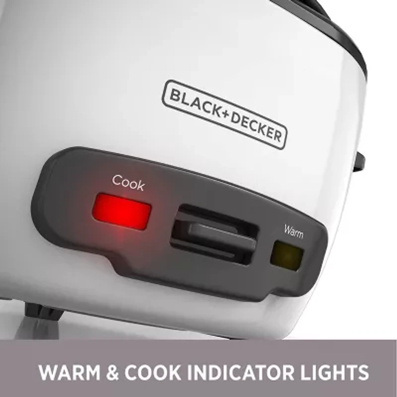 Black+Decker™ 6-Cup Traditional Rice Cooker