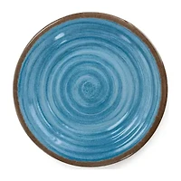 Elama Rippled Tides 12-pc. Melamine Dinnerware Set