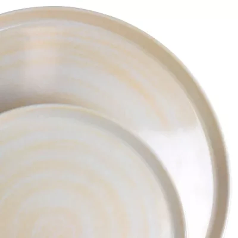 Elama Crafted Clay 12-pc. Melamine Dinnerware Set