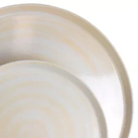 Elama Crafted Clay 12-pc. Melamine Dinnerware Set