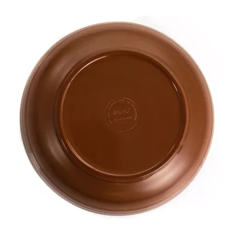 Elama Stone Oak 12-pc. Melamine Dinnerware Set