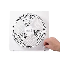 Black+Decker 9" Frameless Box Fan