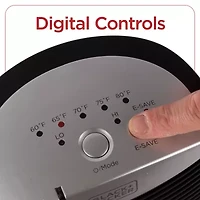 Black+Decker Electronic Personal Heater with E-Save Function