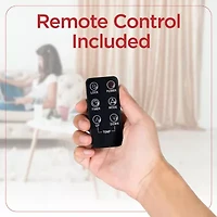 Black+Decker 360° Surround Ceramic Heater with Digital Display and Remote Control