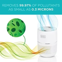 Black+Decker Tabletop Air Purifier