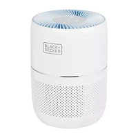 Black+Decker Tabletop Air Purifier with Indicator Lights