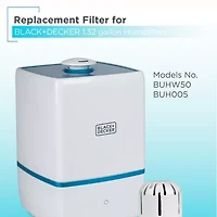 Black+Decker Replacement Filter for 1.32 Gallon Ultrasonic Humidifiers, Pack of 2
