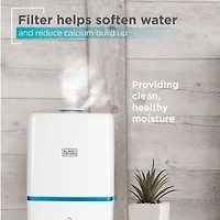 Black+Decker Replacement Filter for 1.32 Gallon Ultrasonic Humidifiers, Pack of 2