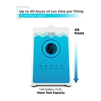 Black+Decker 1.45 Gallon Cool Mist Ultrasonic Humidifier with Remote