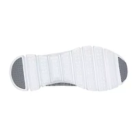 Skechers Hands Free Slip-Ins Glide Step Peak Womens Slip-On Walking Shoes