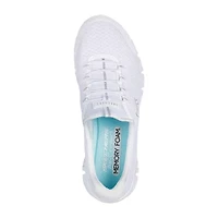 Skechers Glide Step Resilience Womens Slip-On Walking Shoes