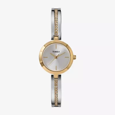 Timex Womens Two Tone Bracelet Watch Tw2w96200jt