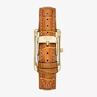Relic By Fossil Womens Brown Leather Strap Watch Zr34670