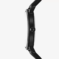 Relic By Fossil Mens Black Leather Strap Watch Zr77340