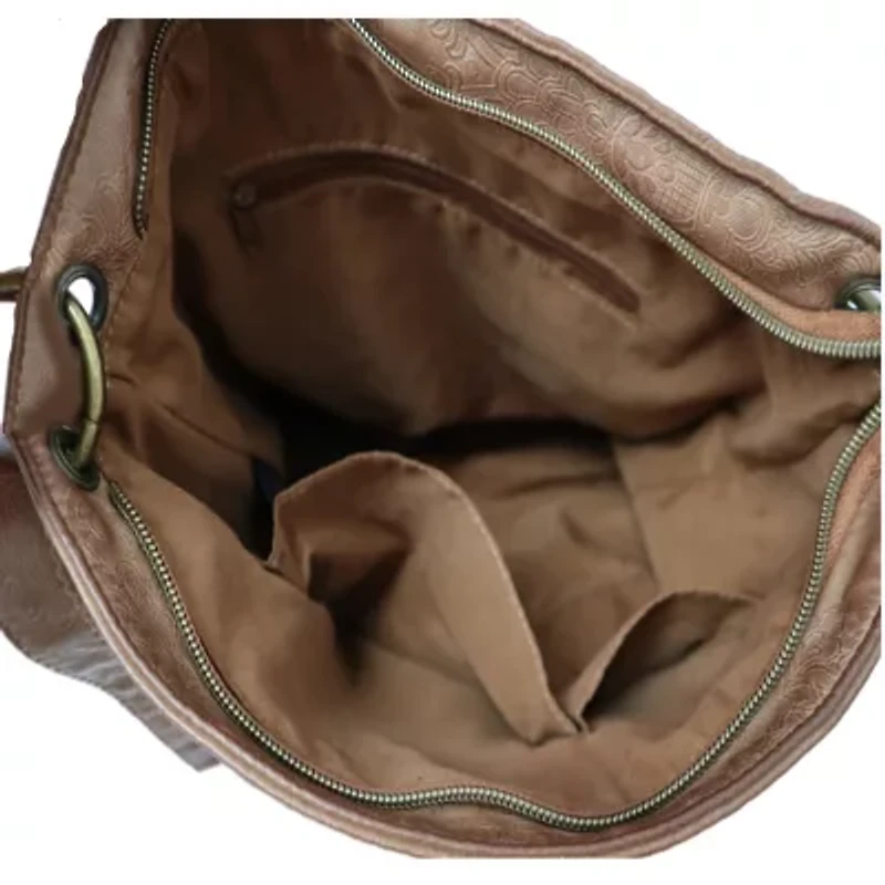 Stone Mountain Embossed Smokey Super Crossbody Bag