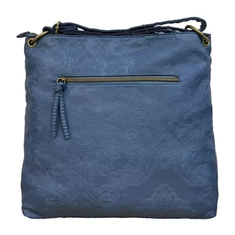 Stone Mountain Embossed Smokey Super Crossbody Bag