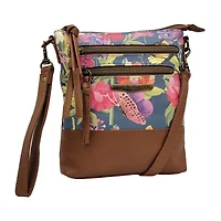 Stone Mountain North South 3-Bagger Washed Crossbody Bag
