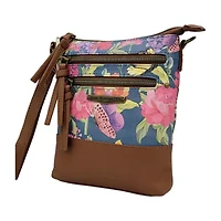 Stone Mountain North South 3-Bagger Washed Crossbody Bag