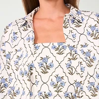 Sam And Jess Womens Floral Jacket Dress