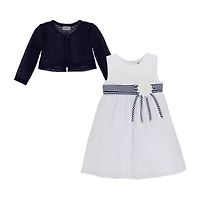 Blueberi Boulevard Little & Big Kid Girls Dress Set