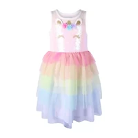 Lilt Little Girls Sleeveless Tutu Dress