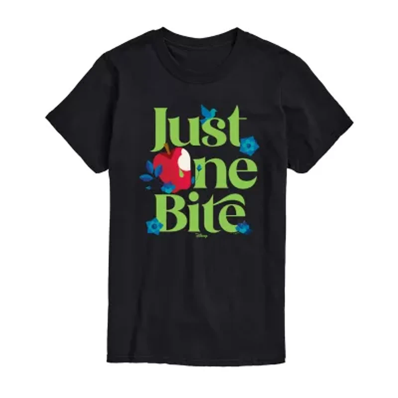 Mens Short Sleeve Snow White Graphic T-Shirt