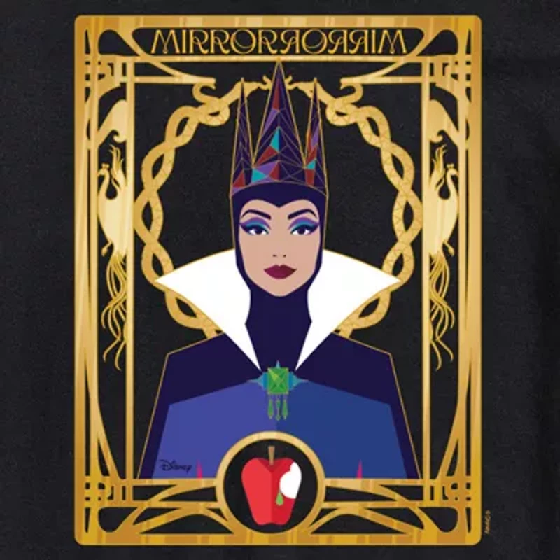 Mens Short Sleeve Snow White Graphic T-Shirt