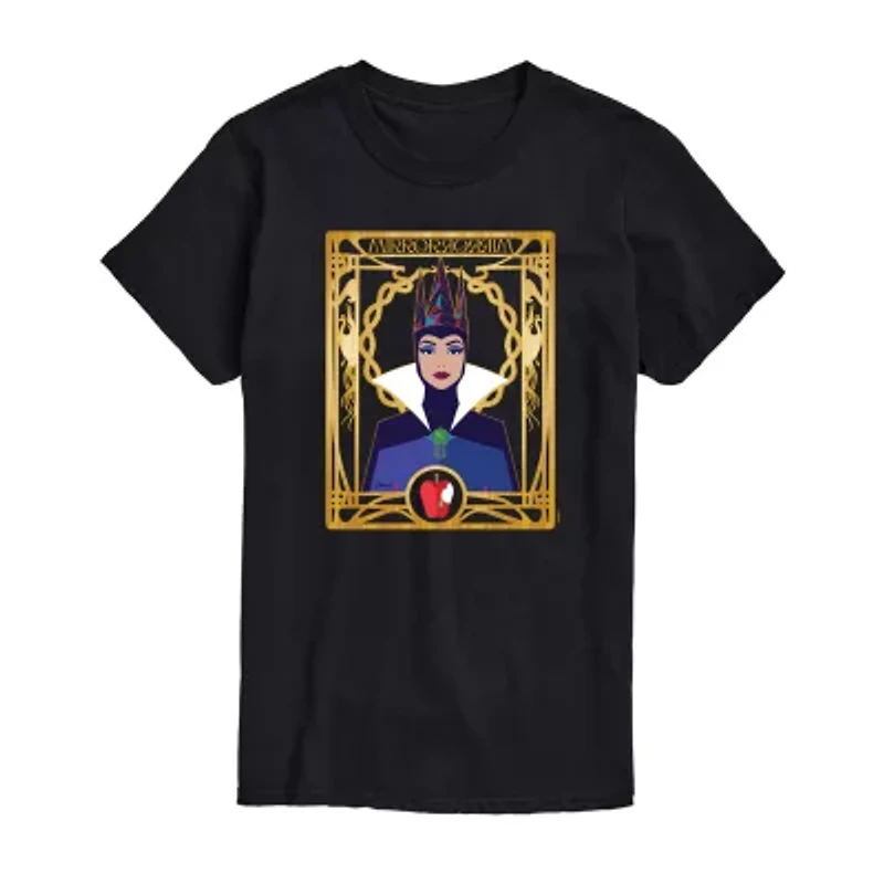 Mens Short Sleeve Snow White Graphic T-Shirt
