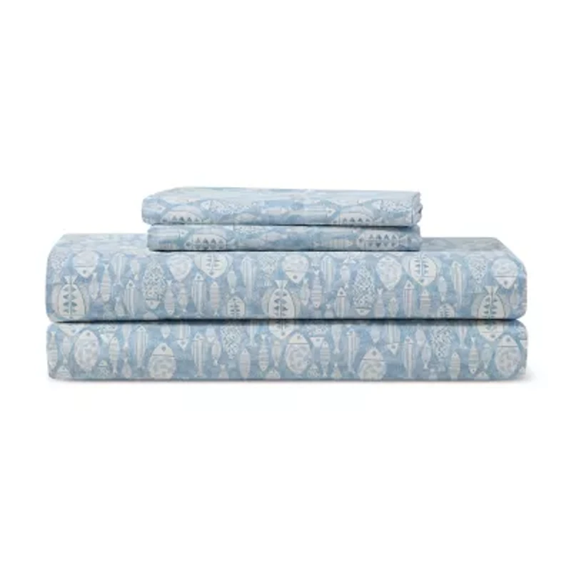 Coastal Living Cooling Microfiber Sheet Set