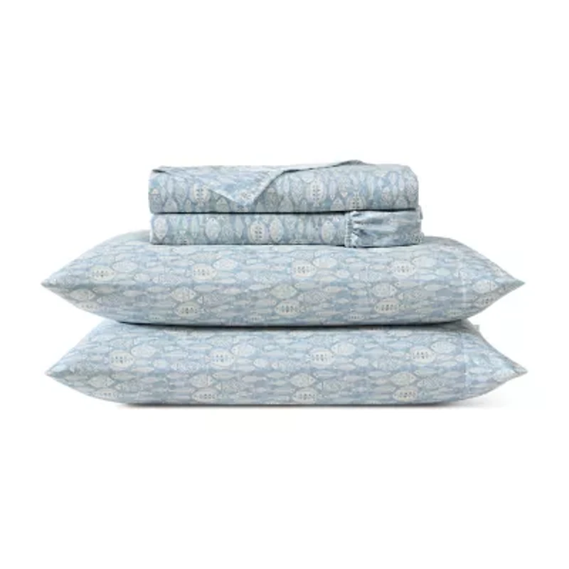 Coastal Living Cooling Microfiber Sheet Set