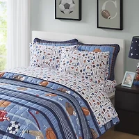 INK+IVY Kids Boy Sports Sheet Set