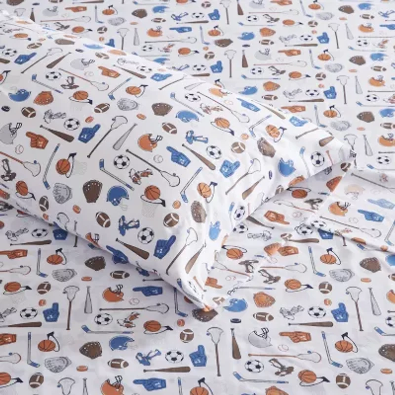 INK+IVY Kids Boy Sports Sheet Set